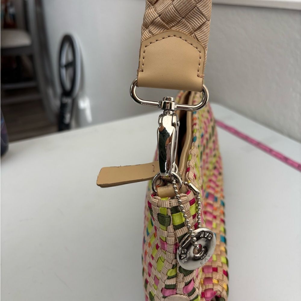 The Sak Vintage 90s Ribbon Woven Bag - Picture 5 of 8